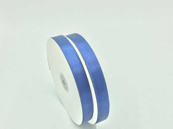 Dekoband Geschenkband Schleifenband 15mm, 90 M Rolle - Dunkel Blau