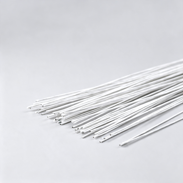 Blumendraht 26 Gauge - weiß - 50 Stk.