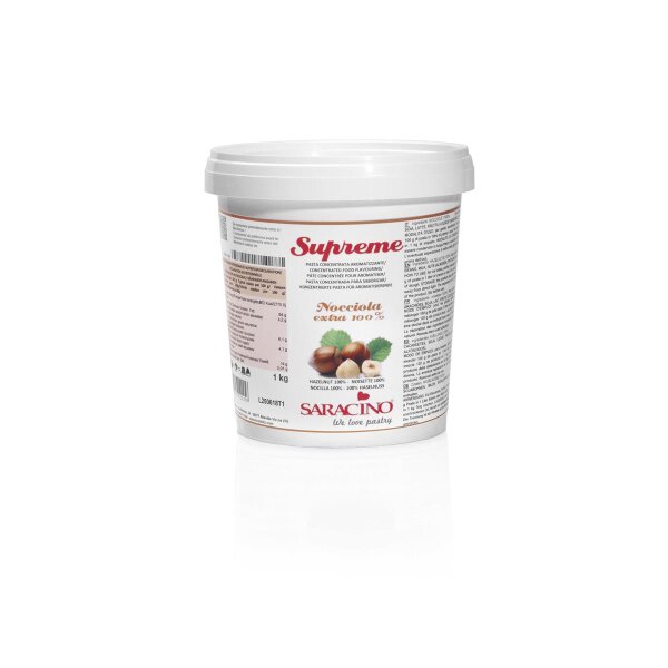 Saracino Paste - Haselnuss 100%, 1 kg