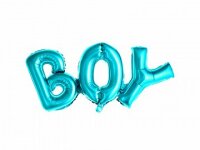 Folien Ballon Party Boy 67 x 29 cm - Blau