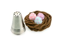 Spagetti- Nest Tülle Garniertülle Edelstahl