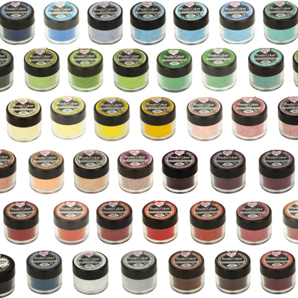 Rainbow Dust Puderfarbe Lebensmittelfarbe