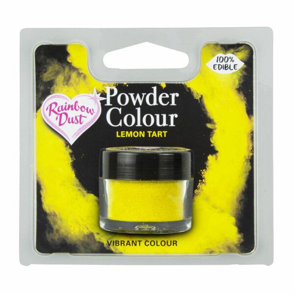 Puderfarbe Plain and Simple Lebensmittelfarbe POWDER COLOUR LEMON TART RETAIL