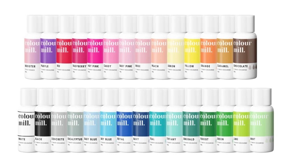 Colour Mill Next Generation Lebensmittelfarben auf Ölbasis alle Farbe,  19,49 €