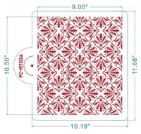 Schablone Cake Stencil 29,5x25,8 cm - Blossoms