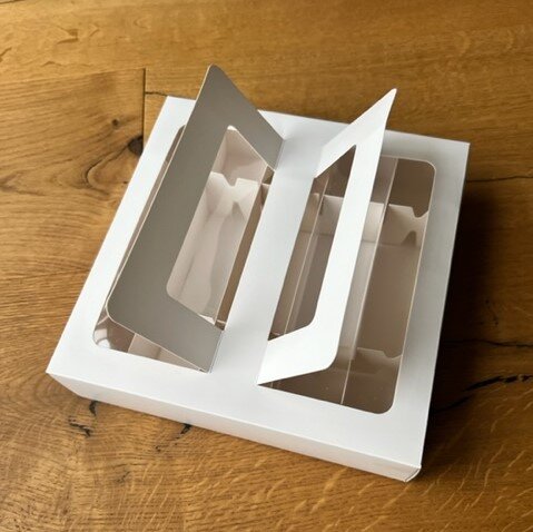 5 Stk. Cakepop Cookie Box Geschenkebox - 20 x 20 x 5 cm