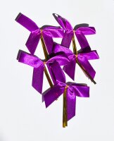 Schleife mit Clipverschluß -  Purple - 100...