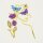 Cake Topper Line Art Silhouette - Butterfly