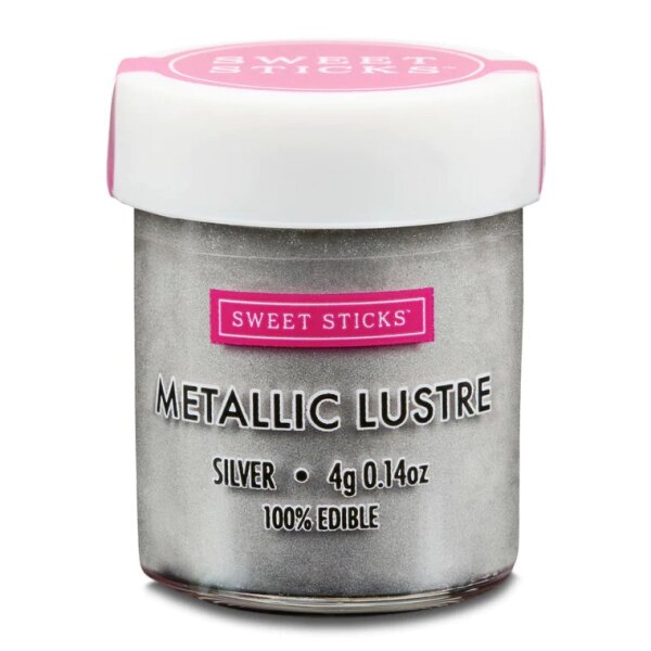 Sweet Sticks Edible Lustre - Silver