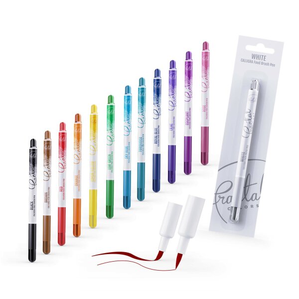 Fractal Colors Calligra Food Brush Pen 