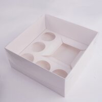 Bento 5er Cupcake Box Patisserie- 23 x 23  x 10 cm