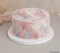 Cake Board ø 20,3 cm (8 inch), 12 mm White - MATT...