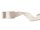 Dekoband Geschenkband Schleifenband 25mm, 25 M Rolle - Off White