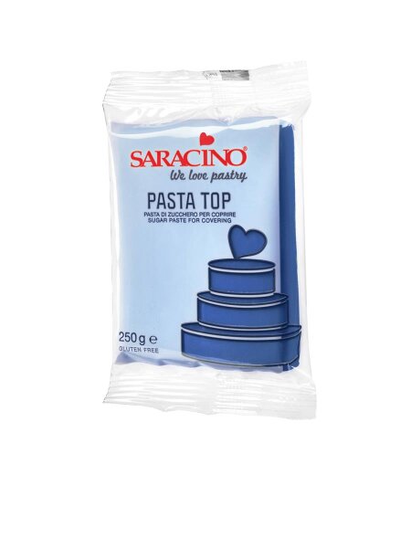 Saracino Rollfondant Pasta Top 250g - alle Farben Navy Blau Top Paste 250g