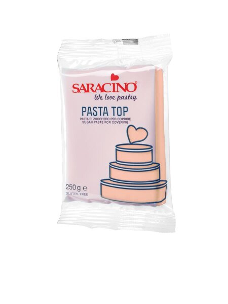 Saracino Rollfondant Pasta Top 250g - alle Farben Haut Beige Top Paste 250g