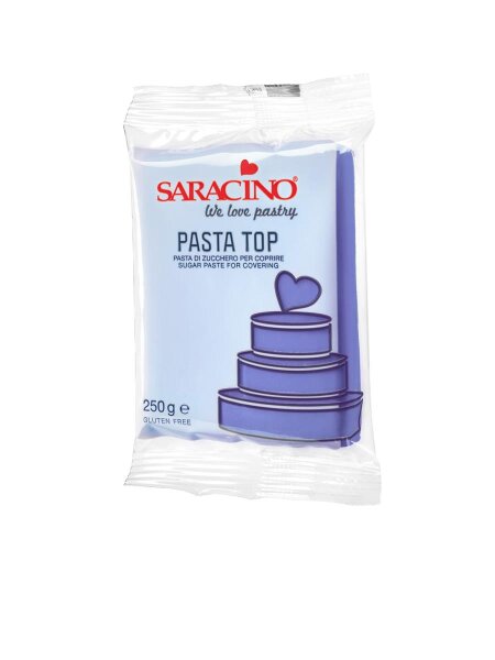 Saracino Rollfondant Pasta Top 250g - alle Farben Viloet Top Paste 250g