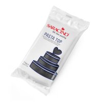 Saracino Rollfondant Pasta Top 1 kg - Schwarz 1Kg