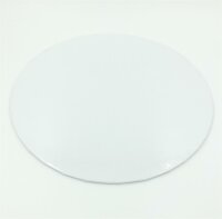 Cake Board Card ø 15 cm Weiß umgeschlagen rund 3 mm - 3 Stk