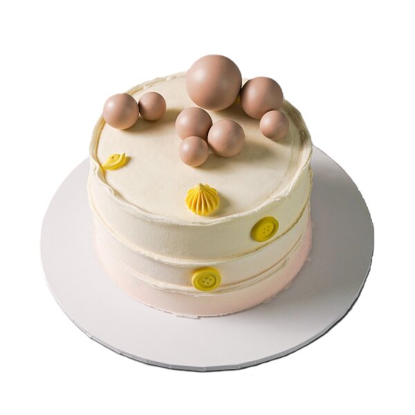 Ballons Bubbles Topper Einstecker 4 Stk. - Cappuccino