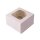 Cupcake Muffin Box 4er Cup 17 x 17 x 10 cm - PinkStripe