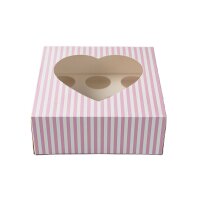 Cupcake Muffin Box 8er Cup 25,4 x 25,4 x 10 cm -...