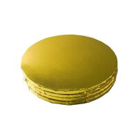 Cake Drum ø 30,5 cm (12 ich), 12 mm GLANZ GOLD wrapped