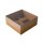 Bento 5er Cupcake Box Patisserie- 23 x 23  x 10 cm - KRAFT