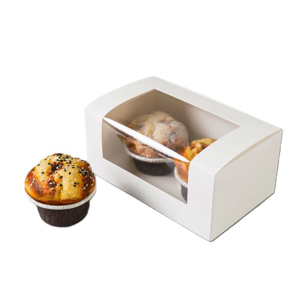 Kuchen Cupcake Muffin Box 18 x 11 x 8 cm