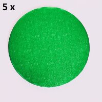 5 Stk. Cake Drum ø 25,4 cm (10 inch), 12mm GREEN