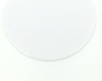 3 Stk Cake Board Card ø 25 cm Weiß umgeschlagen rund 3 mm