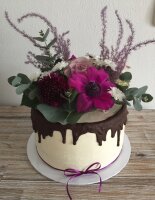 5 Stk. Cake Card 30 cm, 3mm Weiß - Umgeschlagen