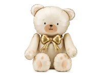 Folienballon Bär Teddy 75 x 84 cm - Creme