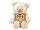 Folienballon Bär Teddy 75 x 84 cm - Creme