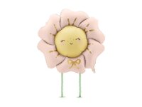 Folienballon Blume 104 x 104 cm - Rosa