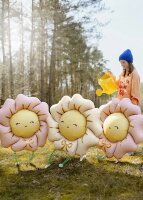 Folienballon Blume 104 x 104 cm - Rosa