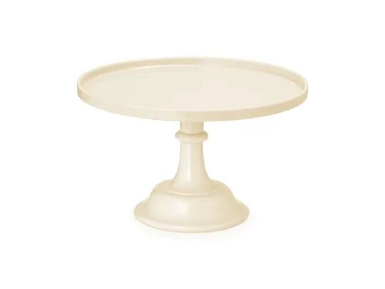 Tortenständer 24 cm H 14,5 cm - Beige