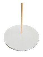 Cake Board mit Loch ø 30,5 cm (12 inch) WHITE