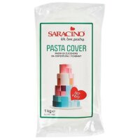 Saracino Rollfondant Pasta Cover 1 kg - Weiß 1Kg