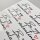 Transfer Spruch-Labels -  Be my Valentine