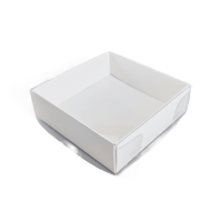 10 Stk. Cookie Keks Schachtel - 9 x 9 x 3 cm