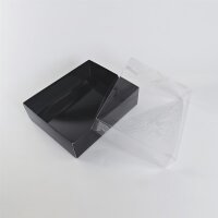 10 Stk. Cookie Keks Schachtel - 25 x 20 x 7 cm BLACK