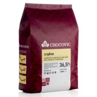 Chocovic Zeylon Callets Milch Schokolade 36,5% 5 kg Beutel