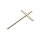 Cake Topper Kreuz schmal - Holz