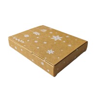 10 Stk. Cookie Postcard Box 10x12,5x2 cm - Winter