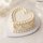 HEART Cake Drum ø 30,5 cm (12 inch), 12 mm WHITE
