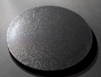 Cake Board ø 20,3 cm (8 inch), 12 mm BLACK SPARKLE