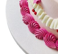 Cake Drum ø 25,4 cm (10 inch), 12mm WHITE SPARKLE