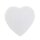 HEART Cake Drum ø 20,3 cm (8 inch), 12 mm WHITE SPARKLE