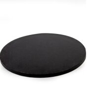 Cake Board 25,4 cm (10 inch)  - Schwarz -