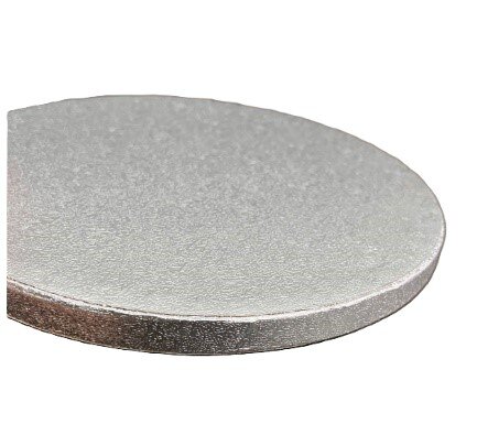 Cake Board RUND - Silber - 20,3 cm (8 inch)